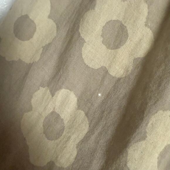 Christy Dawn The Rumi Mocha Daisy Beige Block Floral Print Maxi Dress Size XL - Picture 14 of 16